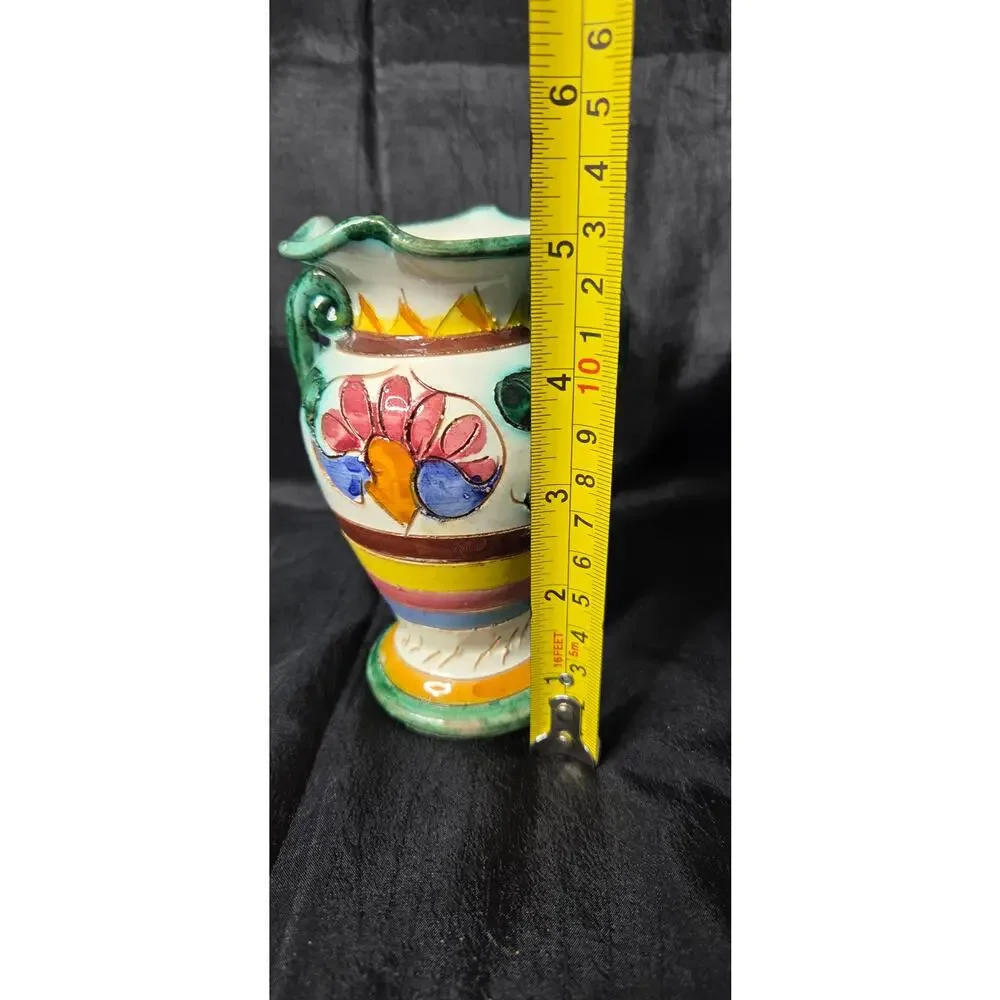 Italian Hand Painted Vase
